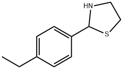 2-(4-ETHYLPHENYL)-1,3-THIAZOLANE Struktur