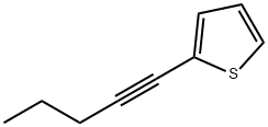 Thiophene, 2-(1-pentynyl)- (9CI) Struktur