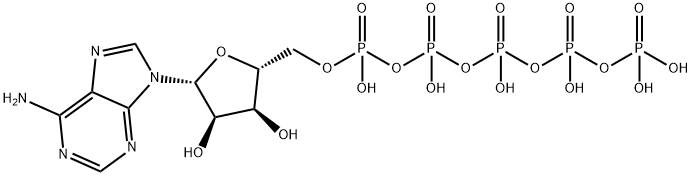 adenosine 5'-pentaphosphate Struktur