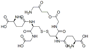 glutathione glycylethyl ester Struktur