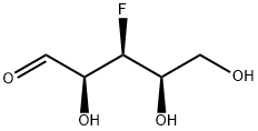 3-FLUORO-3-DEOXY-D-XYLOFURANOSE Struktur