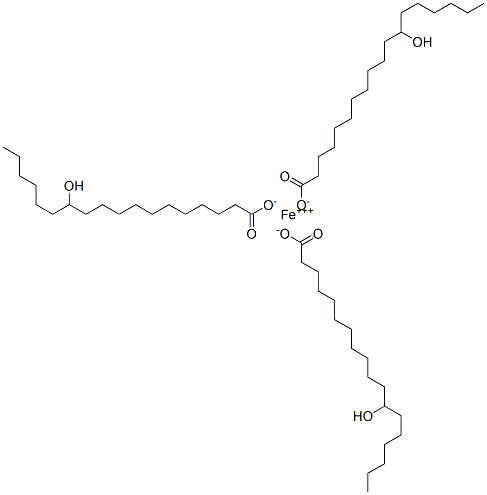 12-Hydroxystearic acid ferric salt Struktur