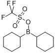 DICYCLOHEXYL(TRIFLUOROMETHANESULFONYLOXY)BORANE