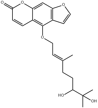 6',7'-DIHYDROXYBERGAMOTTIN Struktur