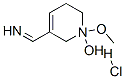 1-(1-hydroxy-5,6-dihydro-2H-pyridin-3-yl)-N-methoxy-methanimine hydroc hloride Struktur