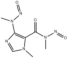 dinitrosocaffeidine Struktur