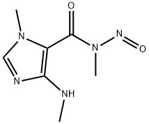 MONONITROSAMIDOCAFFEIDINE Struktur