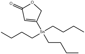 4-Tributylstannyl-5H-furan-2-one Struktur