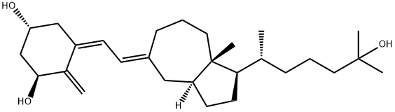 8(14)a-homocalcitriol Struktur