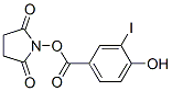 N-succinimidyl 4-hydroxy-3-iodobenzoate Struktur