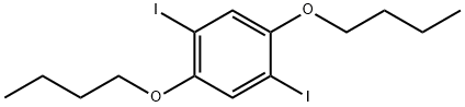 1,4-DIIODO-2,5-DIBUTOXYBENZENE Struktur