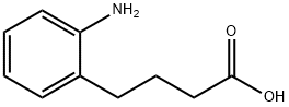 4-(2-Aminophenyl)butyric acid Struktur