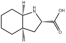 1H-Indole-2-carboxylicacid,octahydro-,(2S,3aR,7aR)-(9CI) Struktur