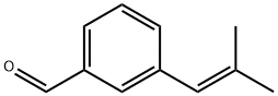 Benzaldehyde, 3-(2-methyl-1-propenyl)- (9CI) Struktur