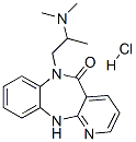 6-(2-dimethylaminopropyl)-6,11-dihydro-5H-pyrido[2,3-b][1,5]benzodiazepine-5-one hydrochloride Struktur