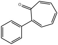 2-PHENYL-2,4,6-CYCLOHEPTATRIEN-1-ONE Struktur