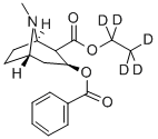 COCAETHYLENE-D5, DRUG STANDARD SOLUTION Struktur