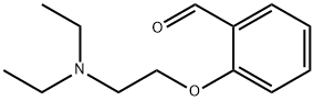 2-[2-(DIETHYLAMINO)ETHOXY]BENZENECARBALDEHYDE Struktur