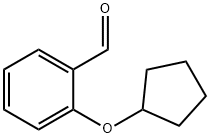 2-CYCLOPENTYLOXY-BENZALDEHYDE Struktur