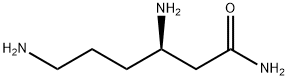 beta-lysinamide Struktur