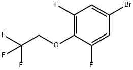 5-溴-1,3-二氟-2-(2,2,2-三氟乙氧基)苯, 145767-78-8, 結(jié)構(gòu)式