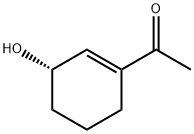 Ethanone, 1-(3-hydroxy-1-cyclohexen-1-yl)-, (S)- (9CI) Struktur