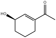 Ethanone, 1-(3-hydroxy-1-cyclohexen-1-yl)-, (R)- (9CI) Struktur