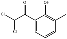 Ethanone, 2,2-dichloro-1-(2-hydroxy-3-methylphenyl)- (9CI) Struktur