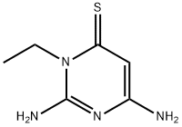 4(3H)-Pyrimidinethione,  2,6-diamino-3-ethyl- Struktur