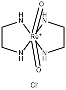 BIS(ETHYLENEDIAMINE)DIOXORHENIUM(V) Struktur