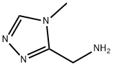 (4-methyl-4H-1,2,4-triazol-3-yl)methanamine Struktur