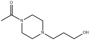 1-Piperazinepropanol,4-acetyl-(9CI) Struktur