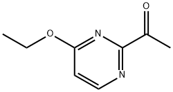 Ethanone, 1-(4-ethoxy-2-pyrimidinyl)- (9CI) Struktur