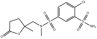 mefruside lactone Struktur