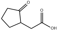 2-OXO-CYCLOPENTANEACETIC ACID Struktur