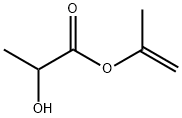 Propanoic acid, 2-hydroxy-, 1-methylethenyl ester (9CI) Struktur