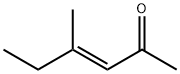 3-Hexen-2-one, 4-methyl-, (E)- (9CI) Struktur