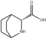 2-Azabicyclo[2.2.2]octane-3-carboxylicacid,(R)-(9CI) Struktur