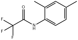 N-(2,4-dimethylphenyl)-2,2,2-trifluoro-acetamide Struktur