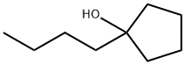 1-BUTYL-1-CYCLOPENTANOL Struktur