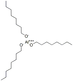 aluminium tri(octanolate)  Struktur