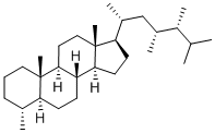 (20R,23R,24R)-DINOSTERANE Struktur