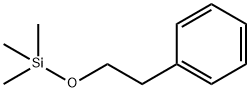 [2-(Trimethylsiloxy)ethyl]benzene Struktur