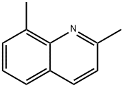 2,8-Dimethylquinoline Struktur