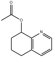 5,6,7,8-TETRAHYDRO-8-QUINOLINOL ACETATE Struktur