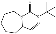 1-BOC-2-AZEPANECARBALDEHYDE Struktur