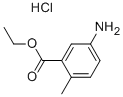 ETHYL 5-AMINO-2-METHYLBENZOATE HYDROCHLORIDE Struktur