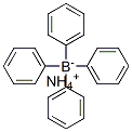 Ammonium tetraphenylborate Struktur