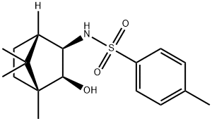 N-(3-HYDROXY-4,7,7-TRIMETHYL-BICYCLO[2.2.1]HEPT-2-YL)-4-METHYL-BENZENESULFONAMIDE Struktur