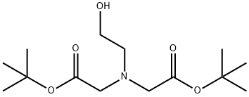 N,N-BIS(T-BUTYL-4-CARBOXYMETHYL)AMINOETHANOL Struktur